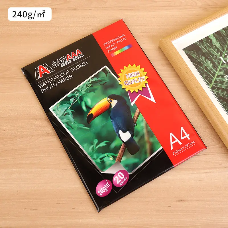 Huaxin A4 highlight photo paper 200g photo paper wholesale 240g waterproof photo paper inkjet printing photo paper photo paper