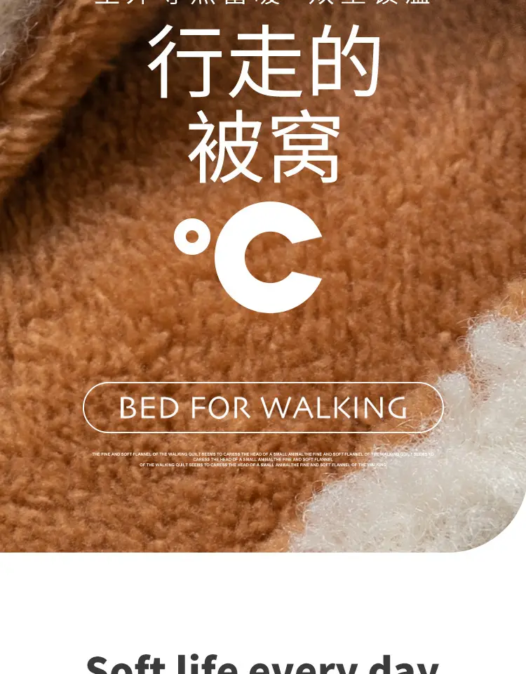 Cute Bear Embroidered Pink Fluffy Slippers Women Winter — feature 4