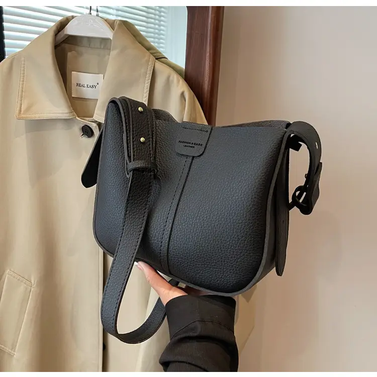 Women's Tan Bucket Bag with Crossbody Strap 2025 — feature 25