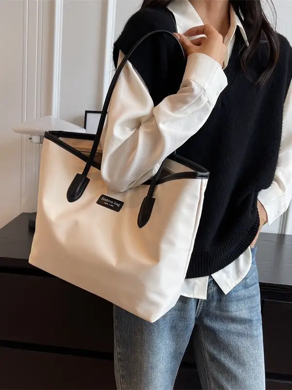 Black Leather Shoulder Bag for Women 2023 - Image 6
