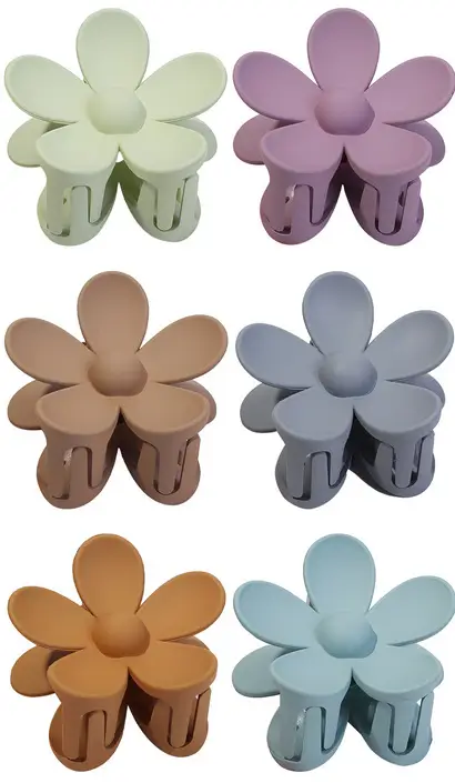 7cm Large Flower Hair Clip for Ponytail & High Ponytail - Image 30