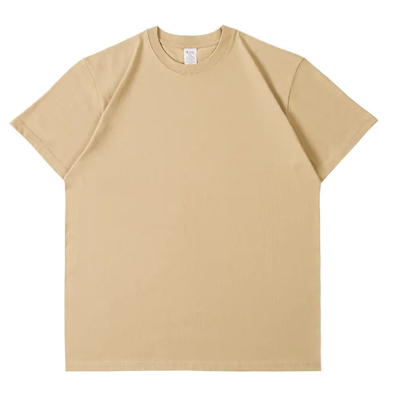 Blue Cotton T-Shirt 230g Pure Cotton Loose Fit - Image 10