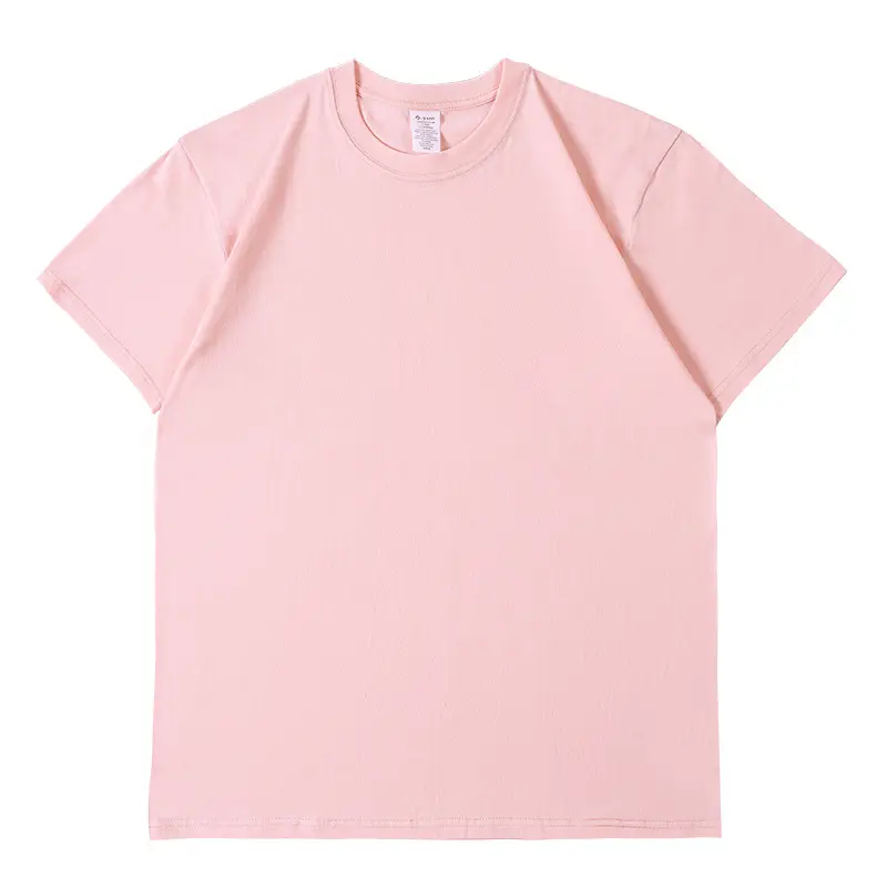 Blue Cotton T-Shirt 230g Pure Cotton Loose Fit - Image 7