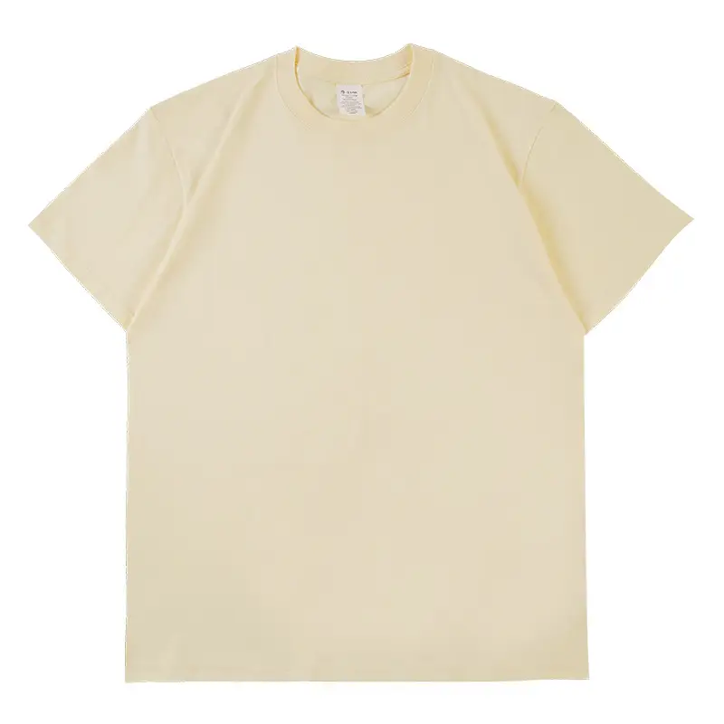 Blue Cotton T-Shirt 230g Pure Cotton Loose Fit - Image 8