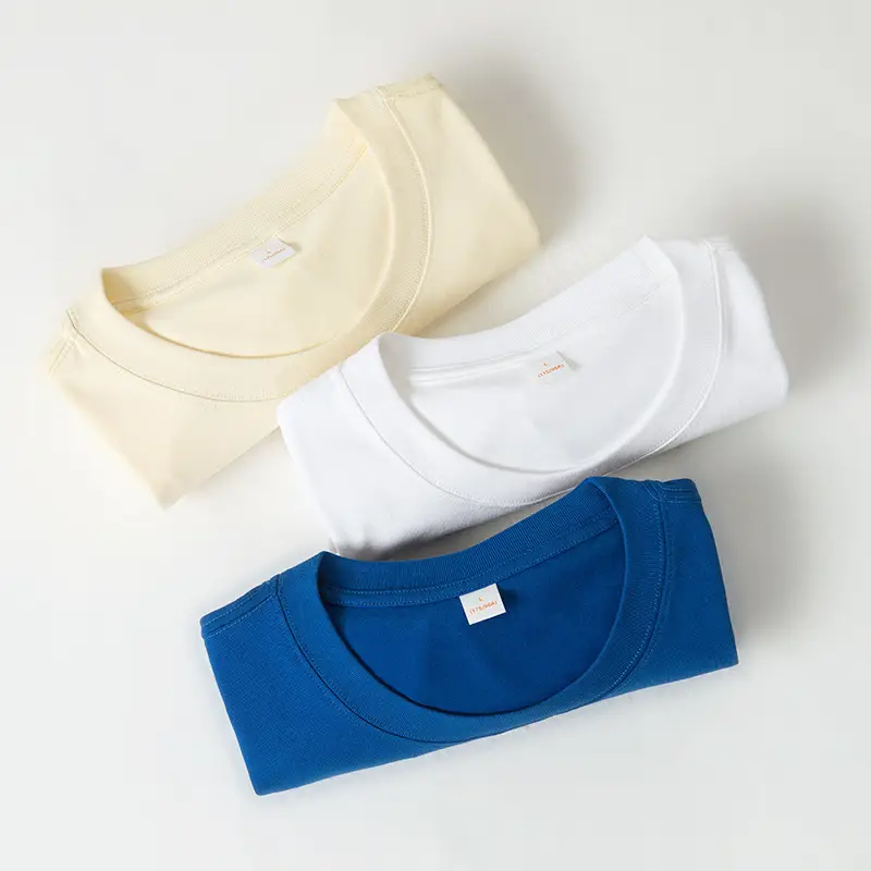 Black Cotton Loose T-Shirt Short Sleeve Round Neck - Image 12