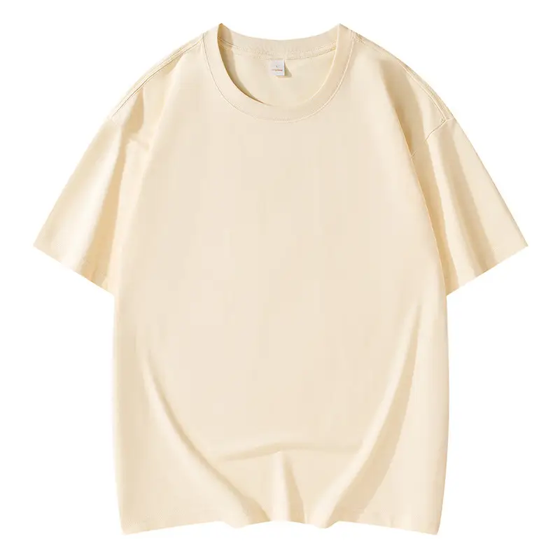 Black Cotton Loose T-Shirt Short Sleeve Round Neck - Image 7
