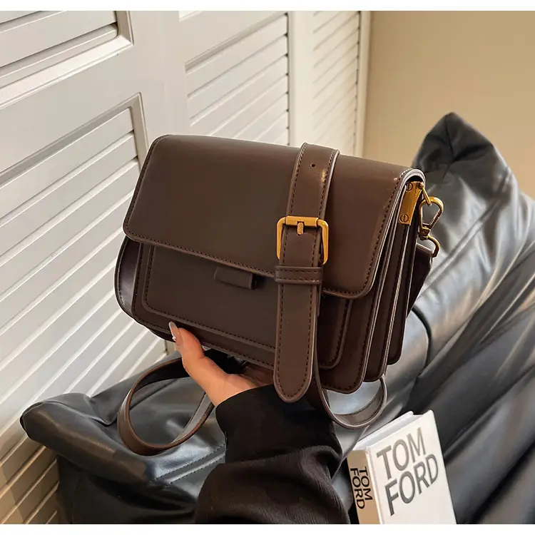 Women's Brown Leather Crossbody Bag 2026 Trendy — feature 20