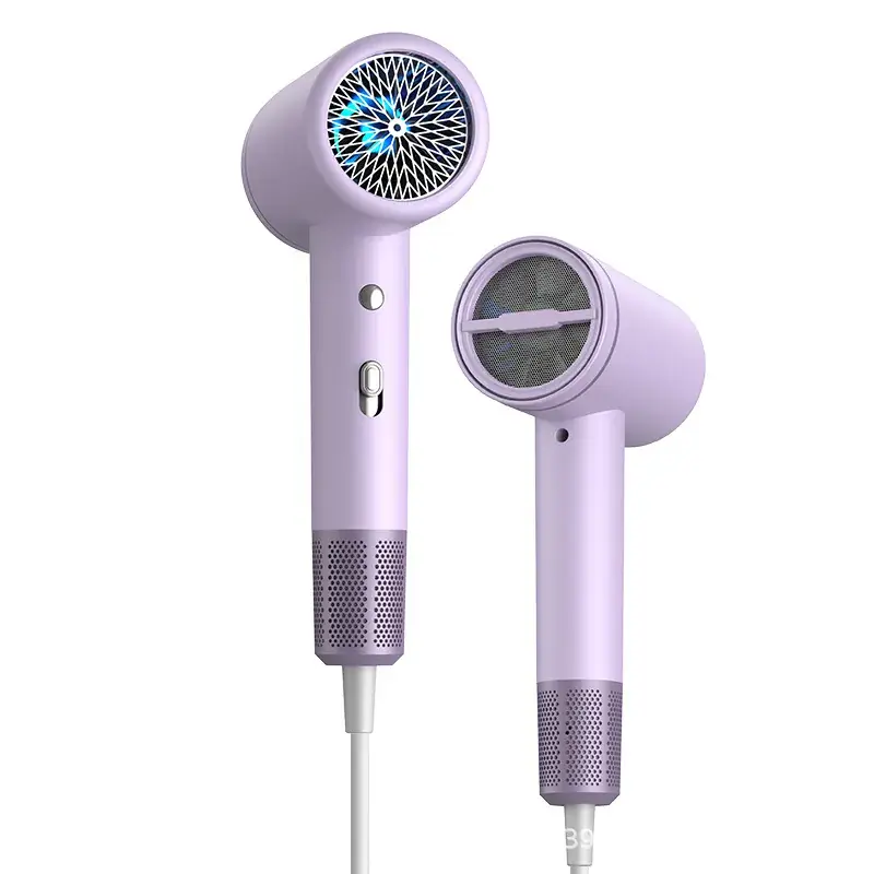 High-Speed Hair Dryer with Blue Light & Hot Cold Air - Image 6