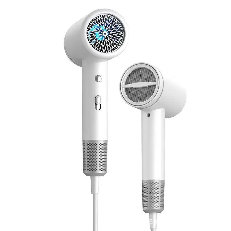 High-Speed Hair Dryer with Blue Light & Hot Cold Air - Image 7