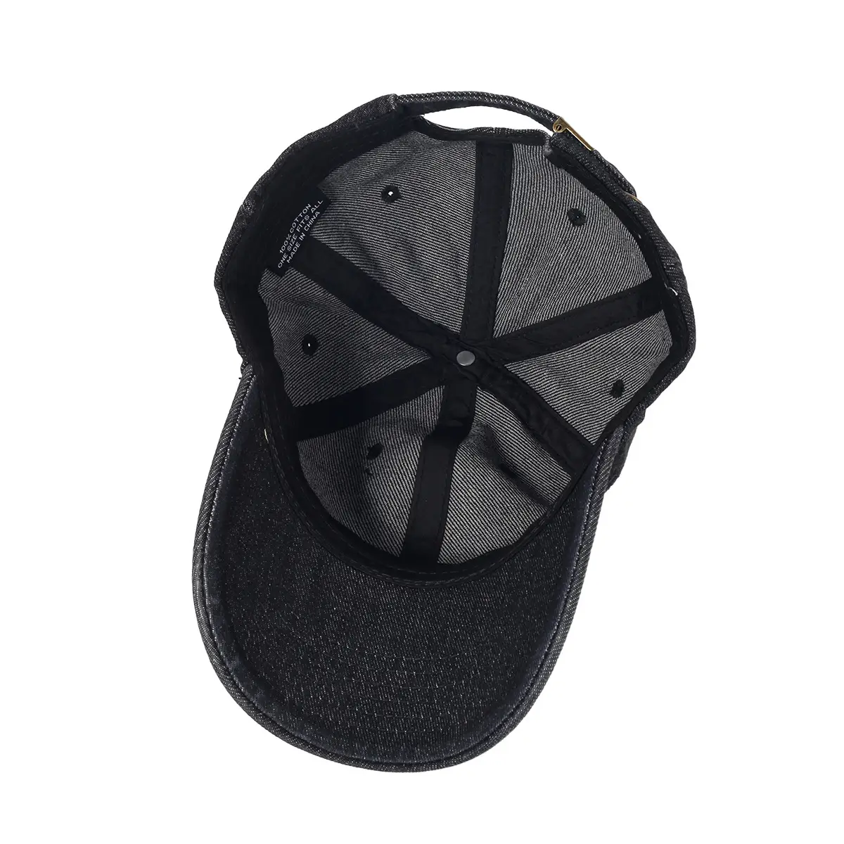Washed Denim Baseball Cap for Men Women Sun Protection — feature 10