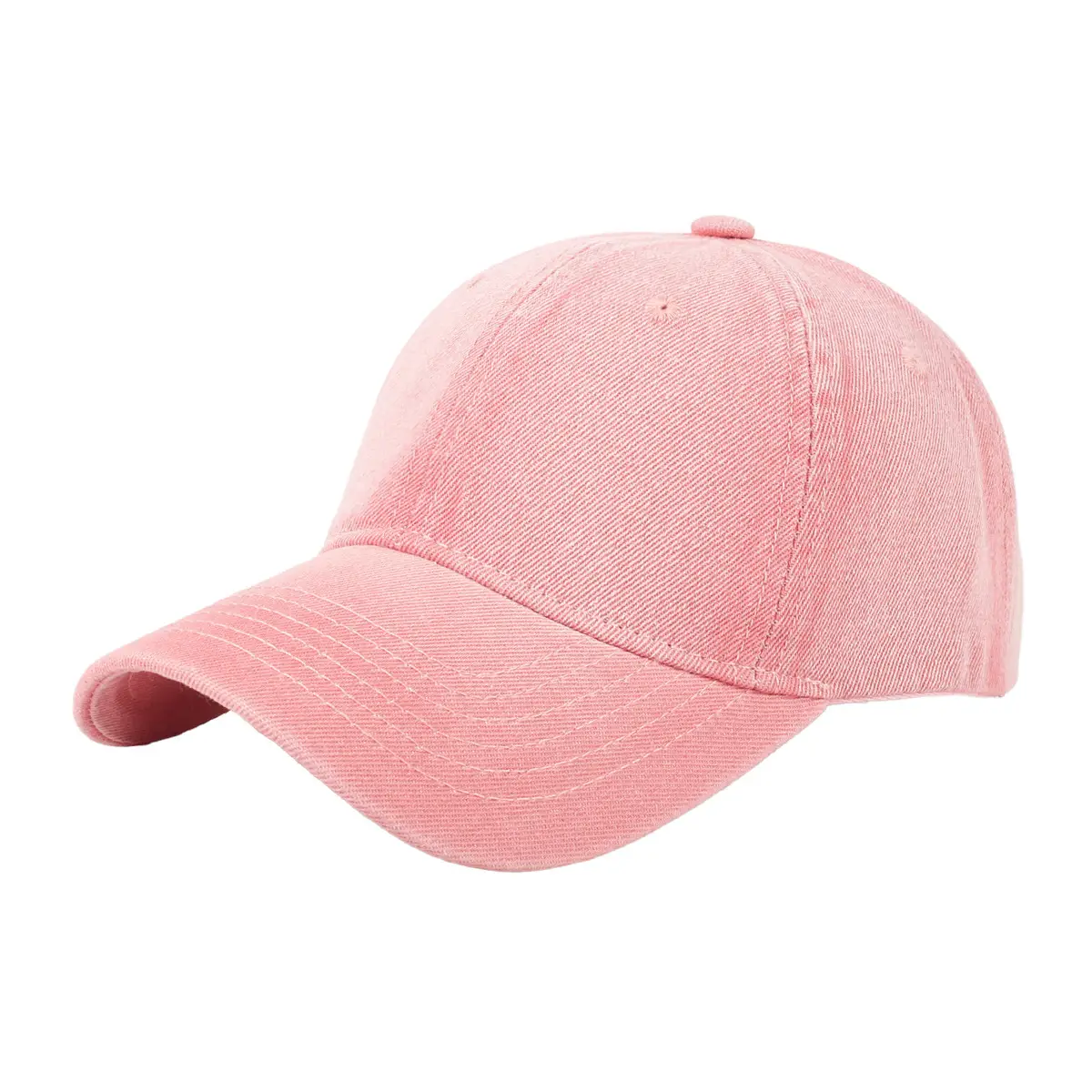 Washed Denim Baseball Cap for Men Women Sun Protection - Image 6