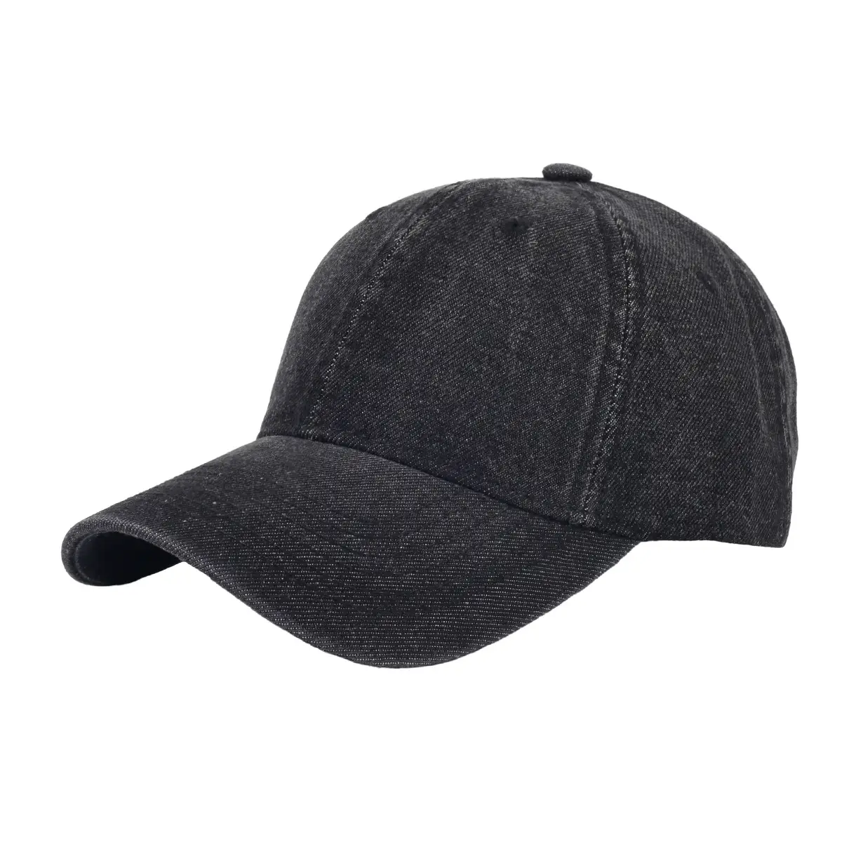 Washed Denim Baseball Cap for Men Women Sun Protection - Image 9