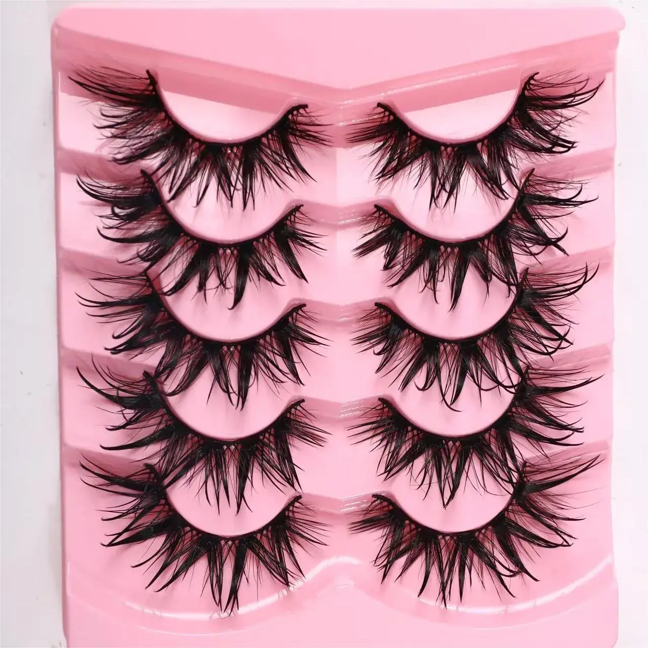 Wet False Eyelashes European American Thick Cosplay 50d60d80D - Image 10