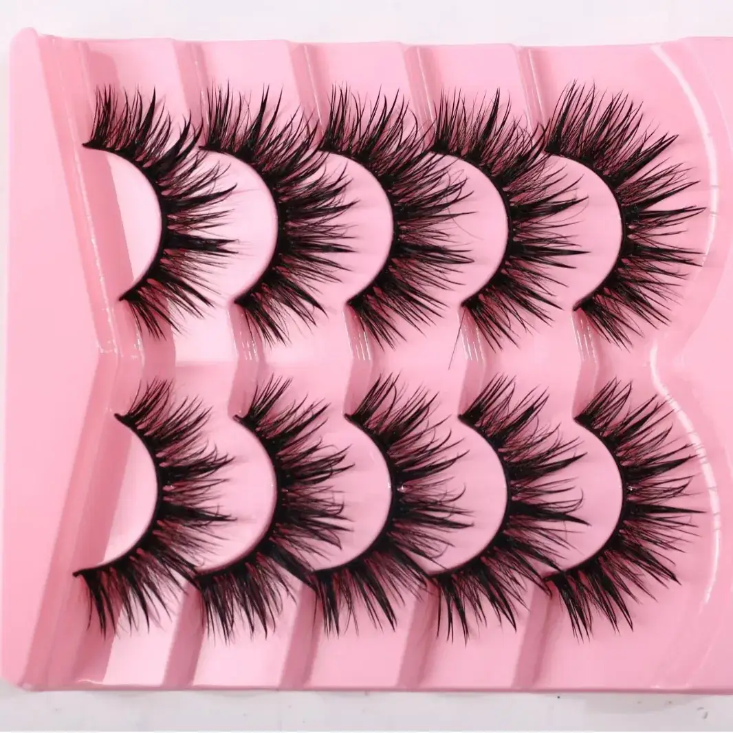 Wet False Eyelashes European American Thick Cosplay 50d60d80D - Image 12