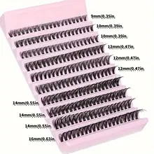 Wet False Eyelashes European American Thick Cosplay 50d60d80D — feature 14