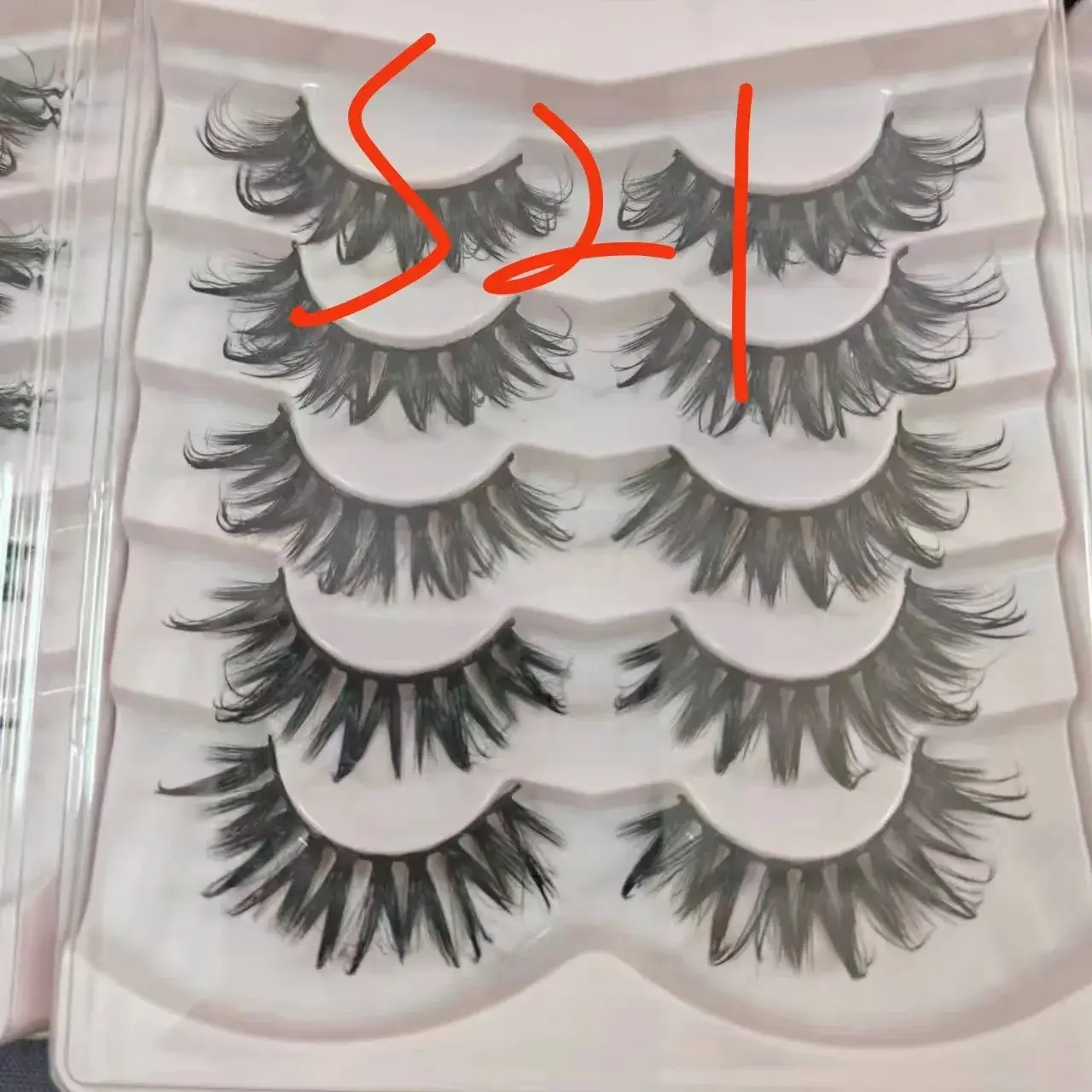 Wet False Eyelashes European American Thick Cosplay 50d60d80D - Image 2