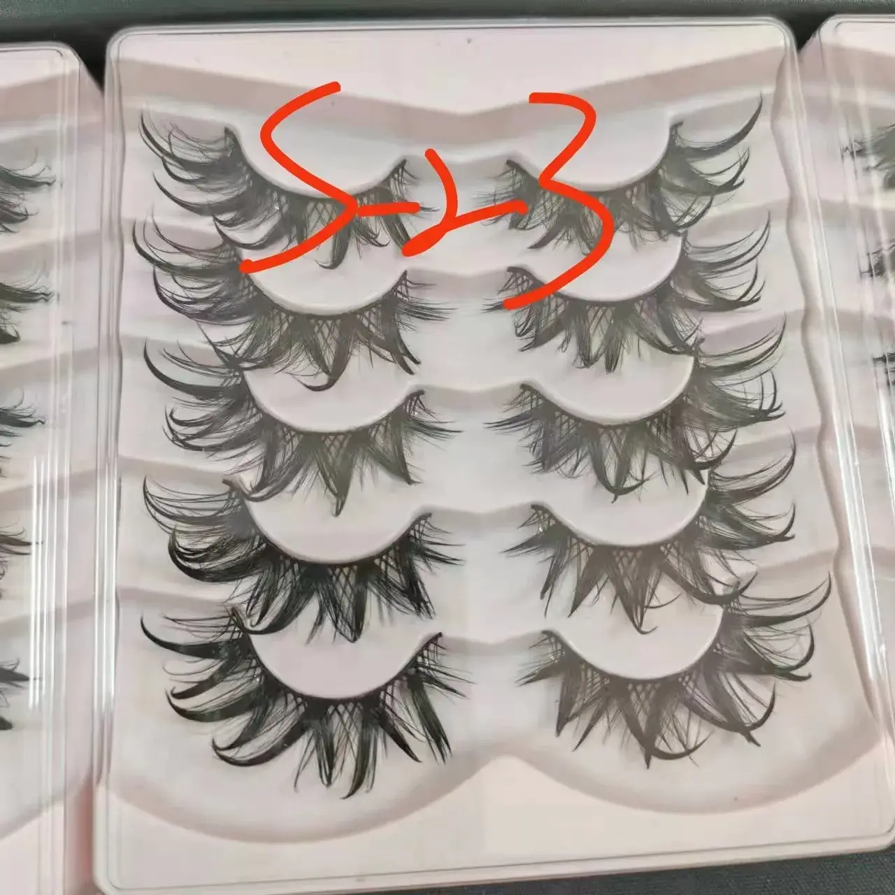 Wet False Eyelashes European American Thick Cosplay 50d60d80D - Image 4