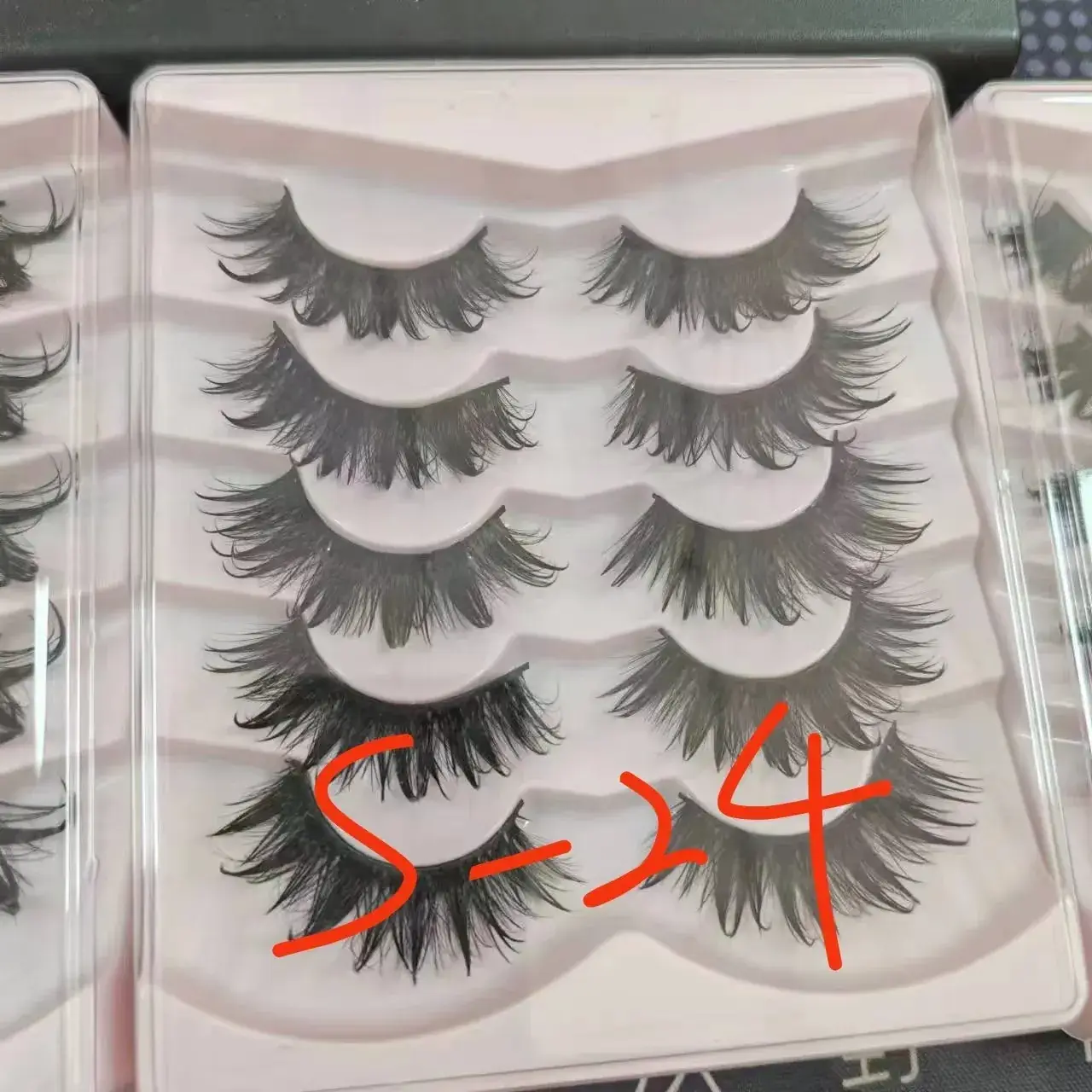 Wet False Eyelashes European American Thick Cosplay 50d60d80D - Image 5