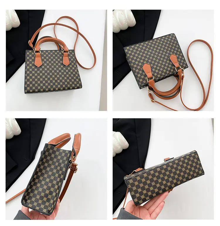 Women's Retro Contrast Crossbody Bag 2023 New Arrival — feature 10