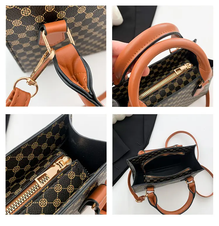 Women's Retro Contrast Crossbody Bag 2023 New Arrival — feature 11