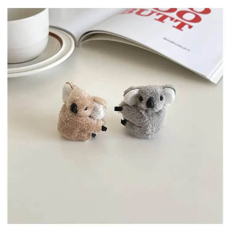 Soft毛绒熊发夹装饰可爱毛圈 — feature 16