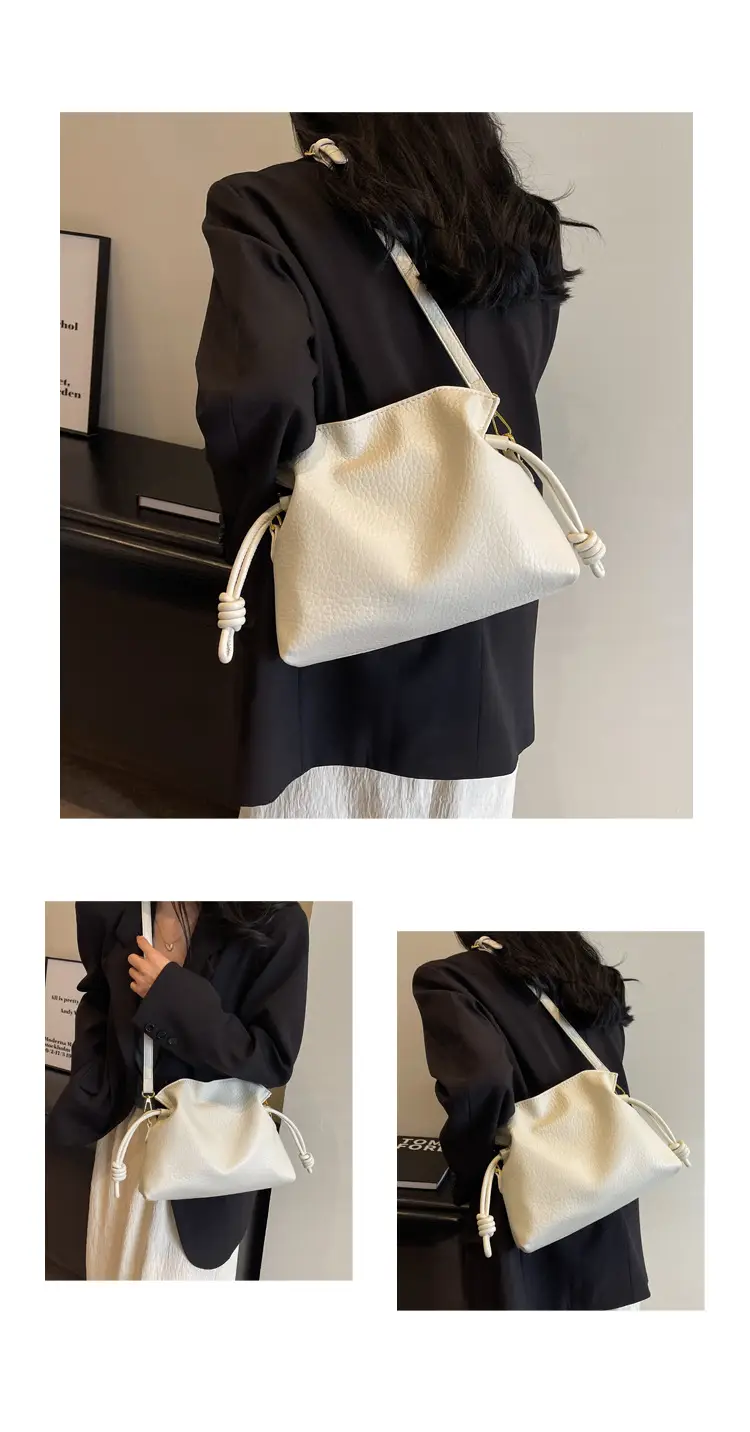 Brown Pleated Shoulder Bag for Women 2023 — feature 11