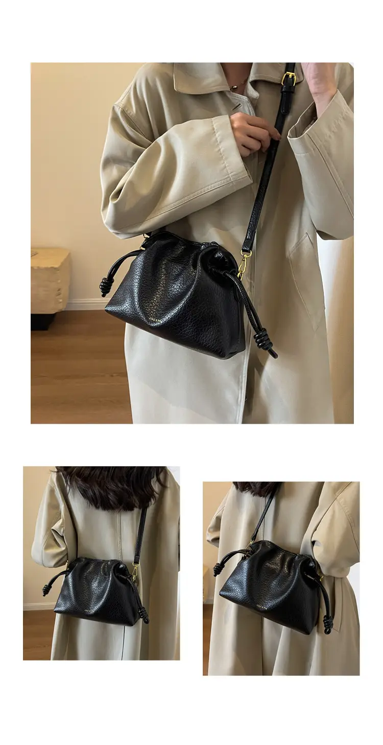 Brown Pleated Shoulder Bag for Women 2023 — feature 13