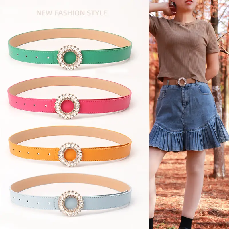New Diamond Belt for Women with Pearl Buckle - Image 6