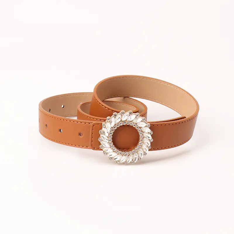 New Diamond Belt for Women with Pearl Buckle - Image 5