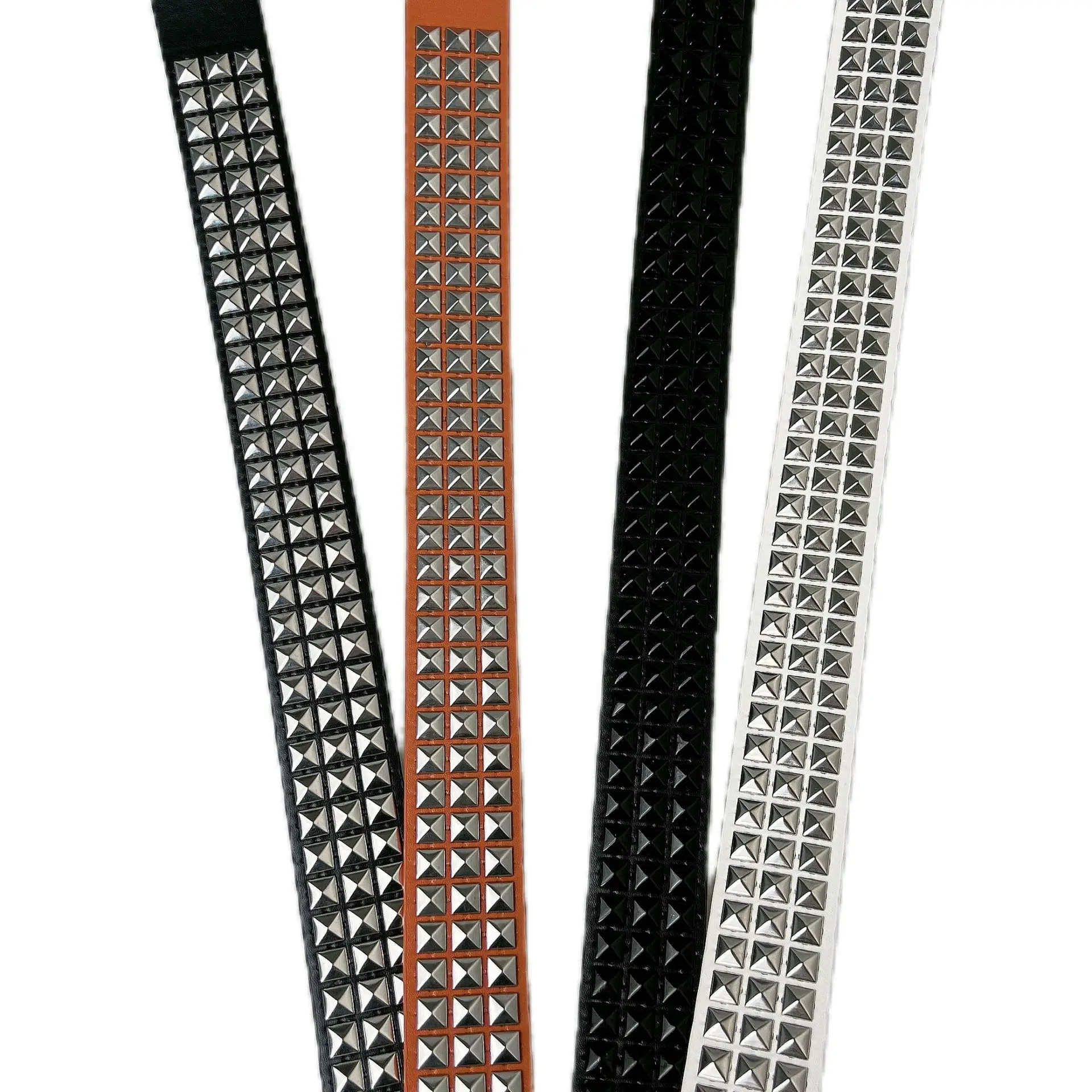 Black Studded European Belt for Women — feature 10