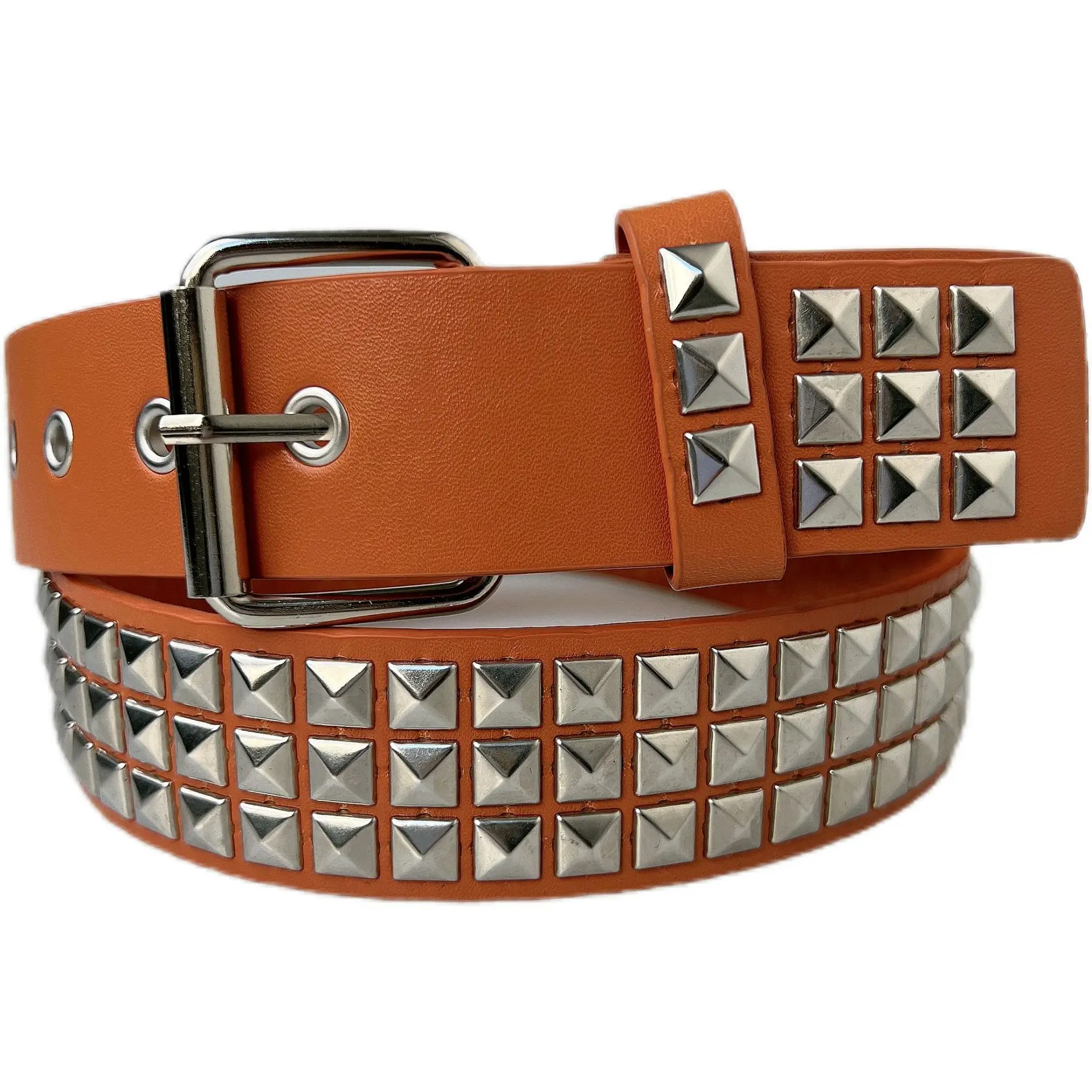 Black Studded European Belt for Women — feature 7