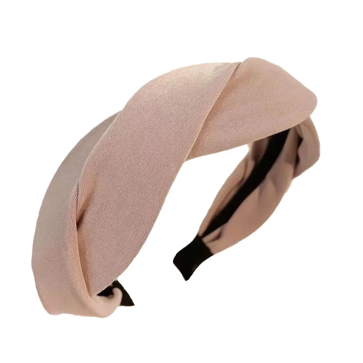 Black Velvet Headband for Women Vintage Hairpin Decoration