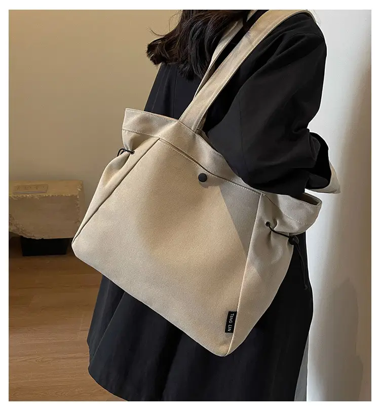 Women Canvas Tote Bag Large Capacity Autumn Winter — feature 10