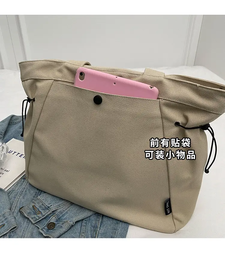 Women Canvas Tote Bag Large Capacity Autumn Winter — feature 13