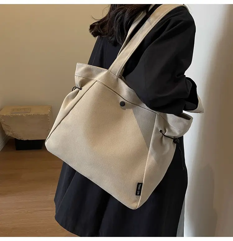 Women Canvas Tote Bag Large Capacity Autumn Winter — feature 17