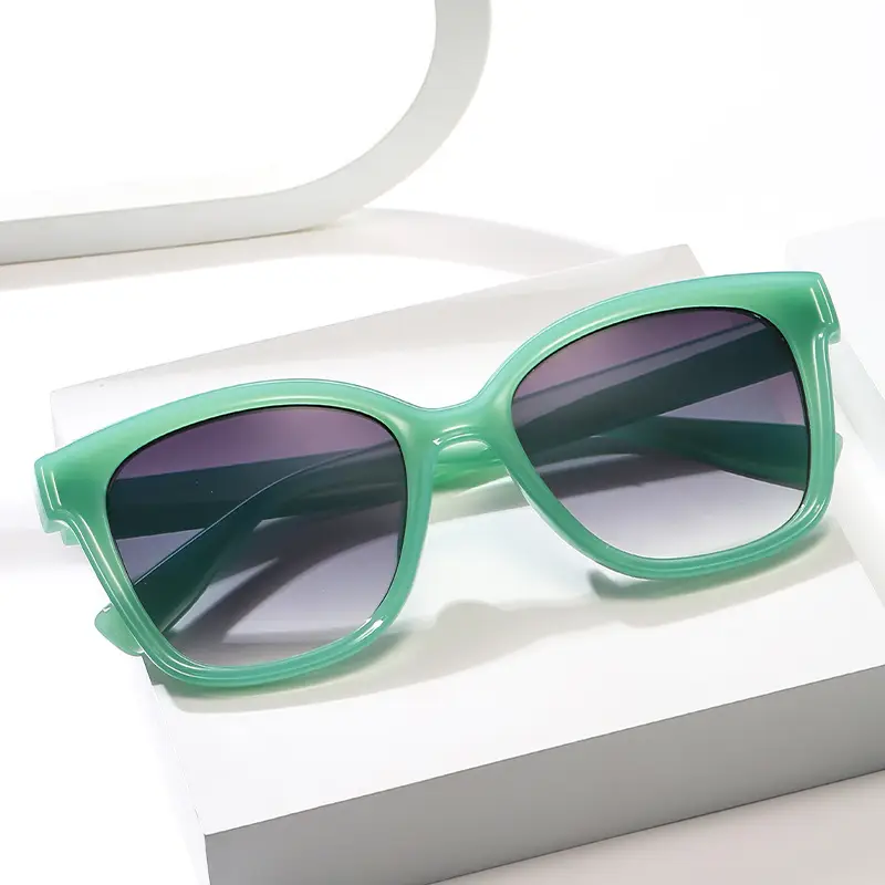 Anti-Uv Sunglasses Black Gray Frame Large Cross-Border - Image 10