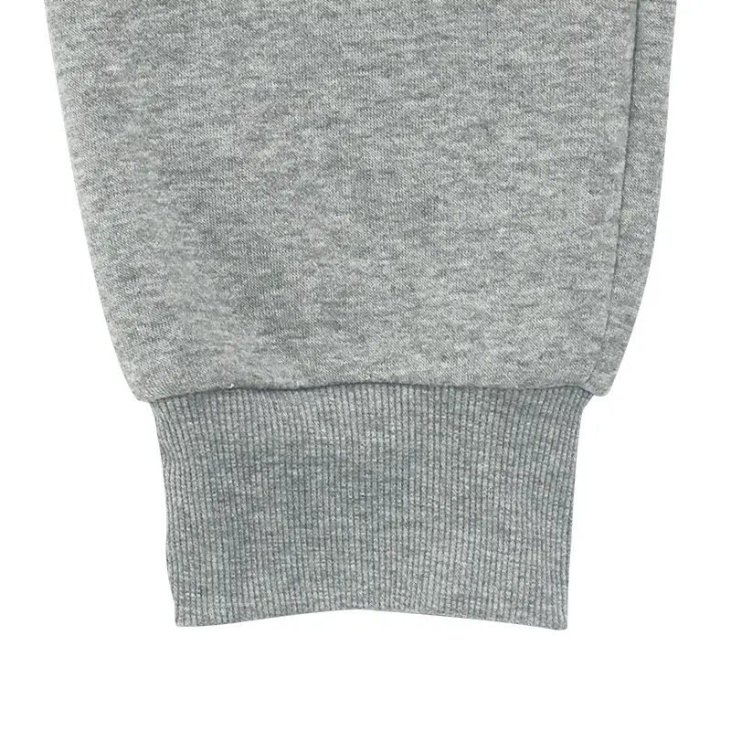 Men Winter Fleece Sweatpants Grey Black Training Leggings — feature 25