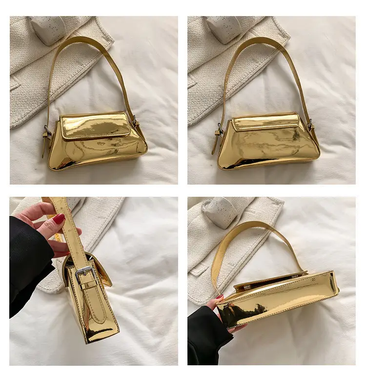 Silver Underarm Bag for Women Spring High-End Fashion — feature 10