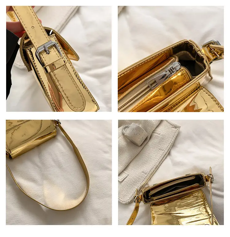 Silver Underarm Bag for Women Spring High-End Fashion — feature 11