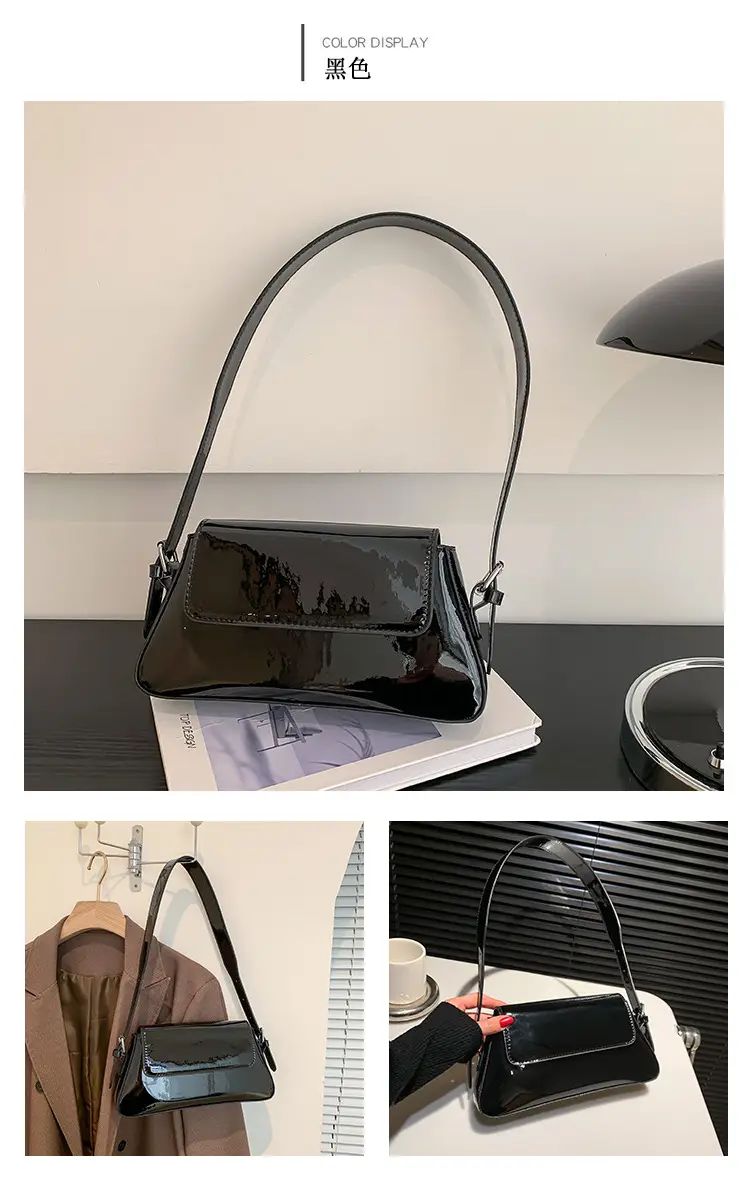 Silver Underarm Bag for Women Spring High-End Fashion — feature 16
