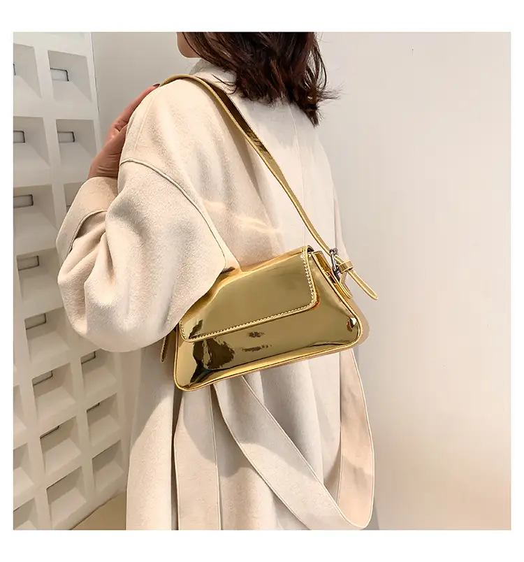 Silver Underarm Bag for Women Spring High-End Fashion — feature 26