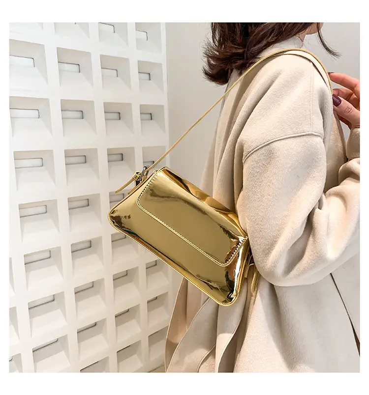 Silver Underarm Bag for Women Spring High-End Fashion — feature 27