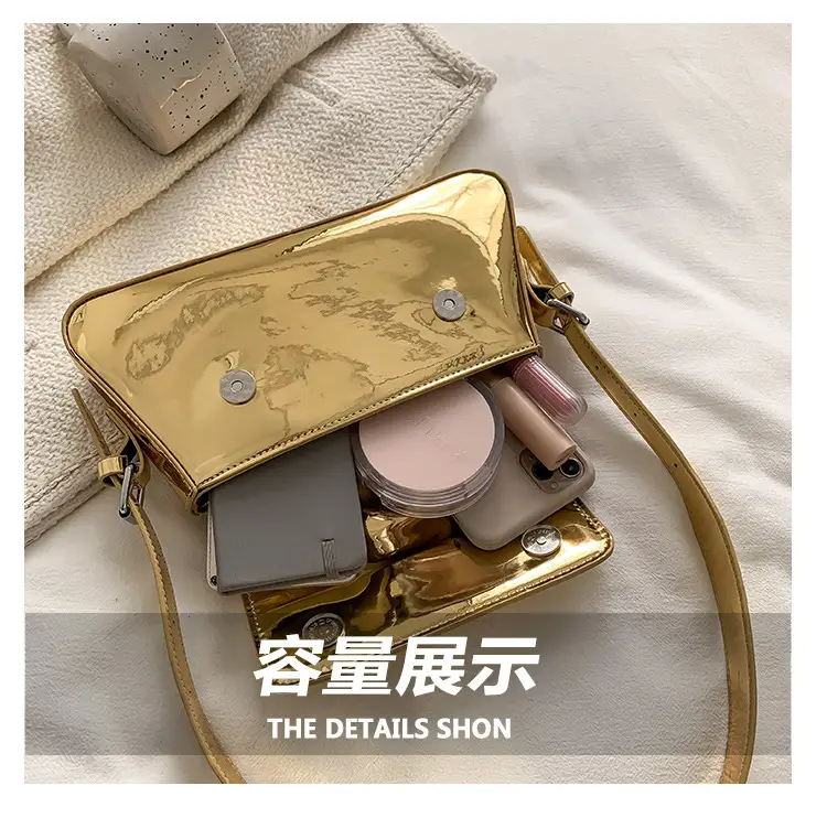 Silver Underarm Bag for Women Spring High-End Fashion — feature 8