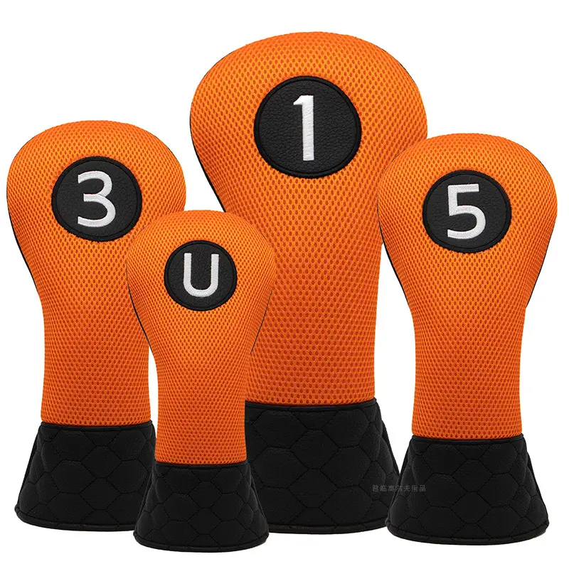 Golf Pole Cover Mesh PU 1/3/5/UT Number - Image 33