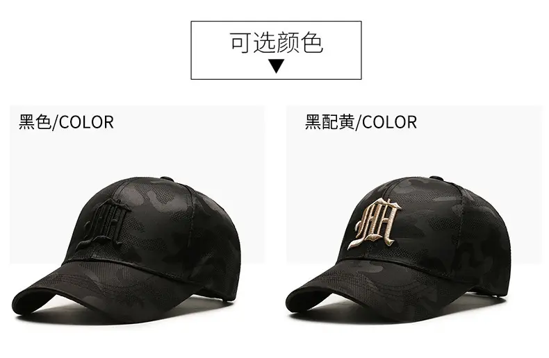 Women's Black Korean-style Baseball Cap with Embroidered Face Design — feature 3