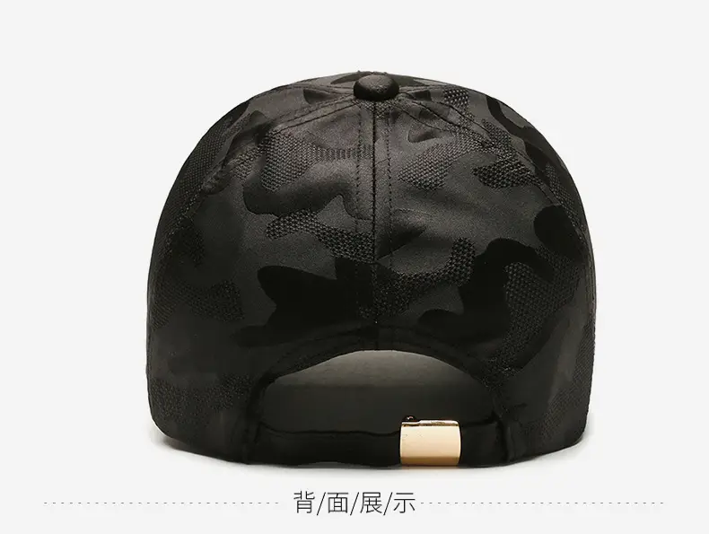 Women's Black Korean-style Baseball Cap with Embroidered Face Design — feature 7