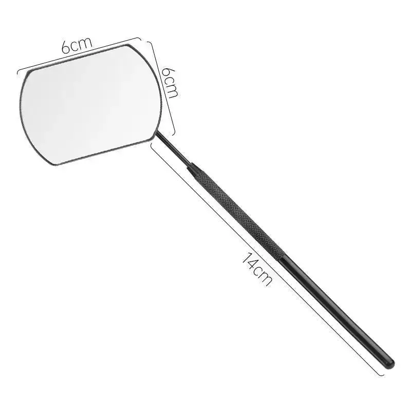 Stainless Steel Eyelash Inspection Mirror Set
