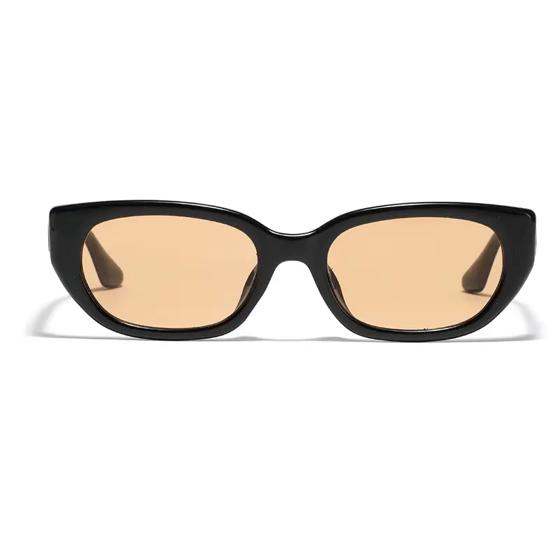Men Street Sunglasses Black Rectangular 2024 New Style - Image 5
