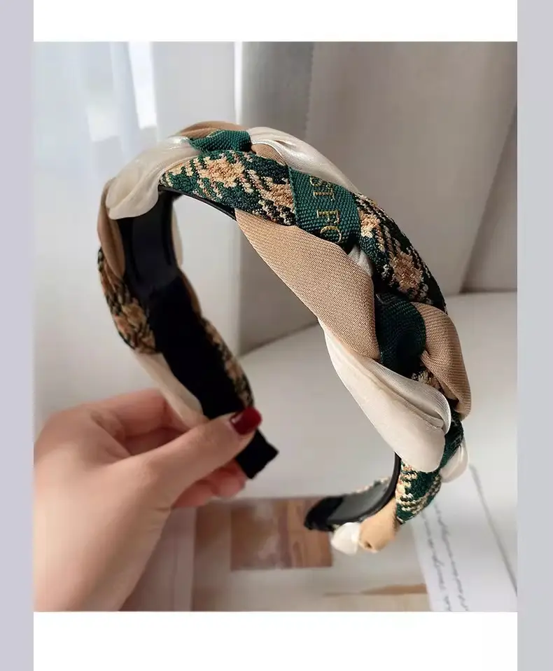 Women's 2023 High-Pressure Twist Headband with Skull Top Design — feature 10