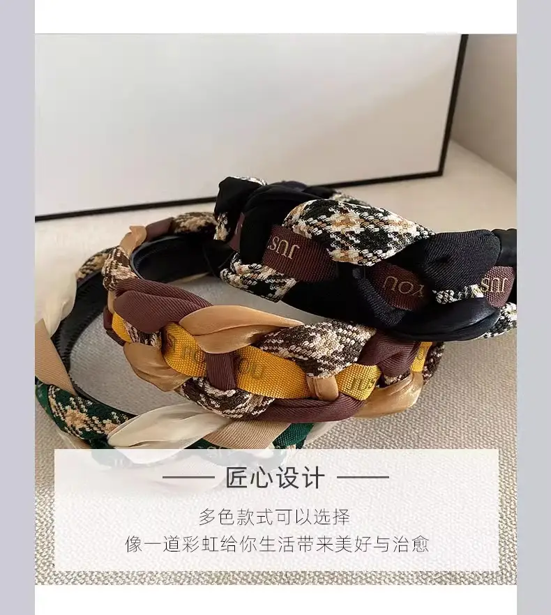 Women's 2023 High-Pressure Twist Headband with Skull Top Design — feature 5